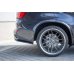 Накладки сплиттеры боковые на задний бампер на BMW X5 E70 M-Pack